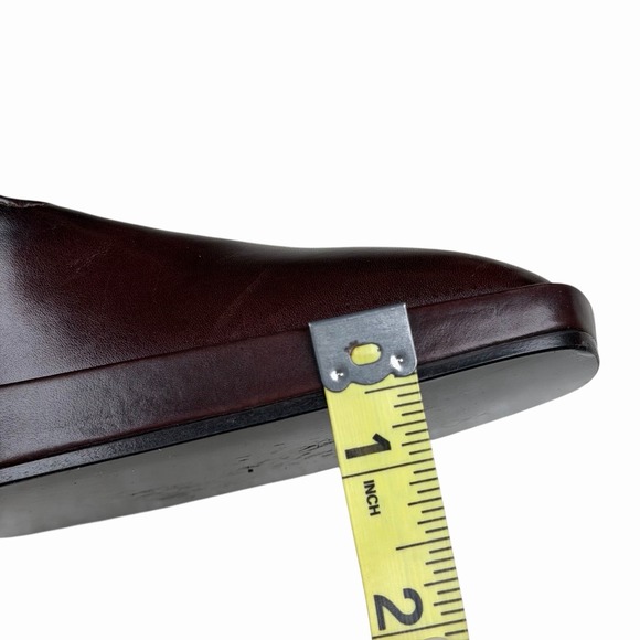 GUCCI‎ Women's Size 9 B Brown Leather Square Closed Toe High Block Hell Pumps - Picture 13 of 13